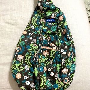 KAVU sling bag purse + matching key fob wallet
